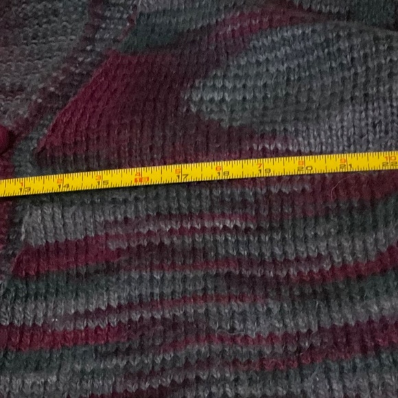 HANDKNITTED button up CARDIGAN ,, - Picture 8 of 12